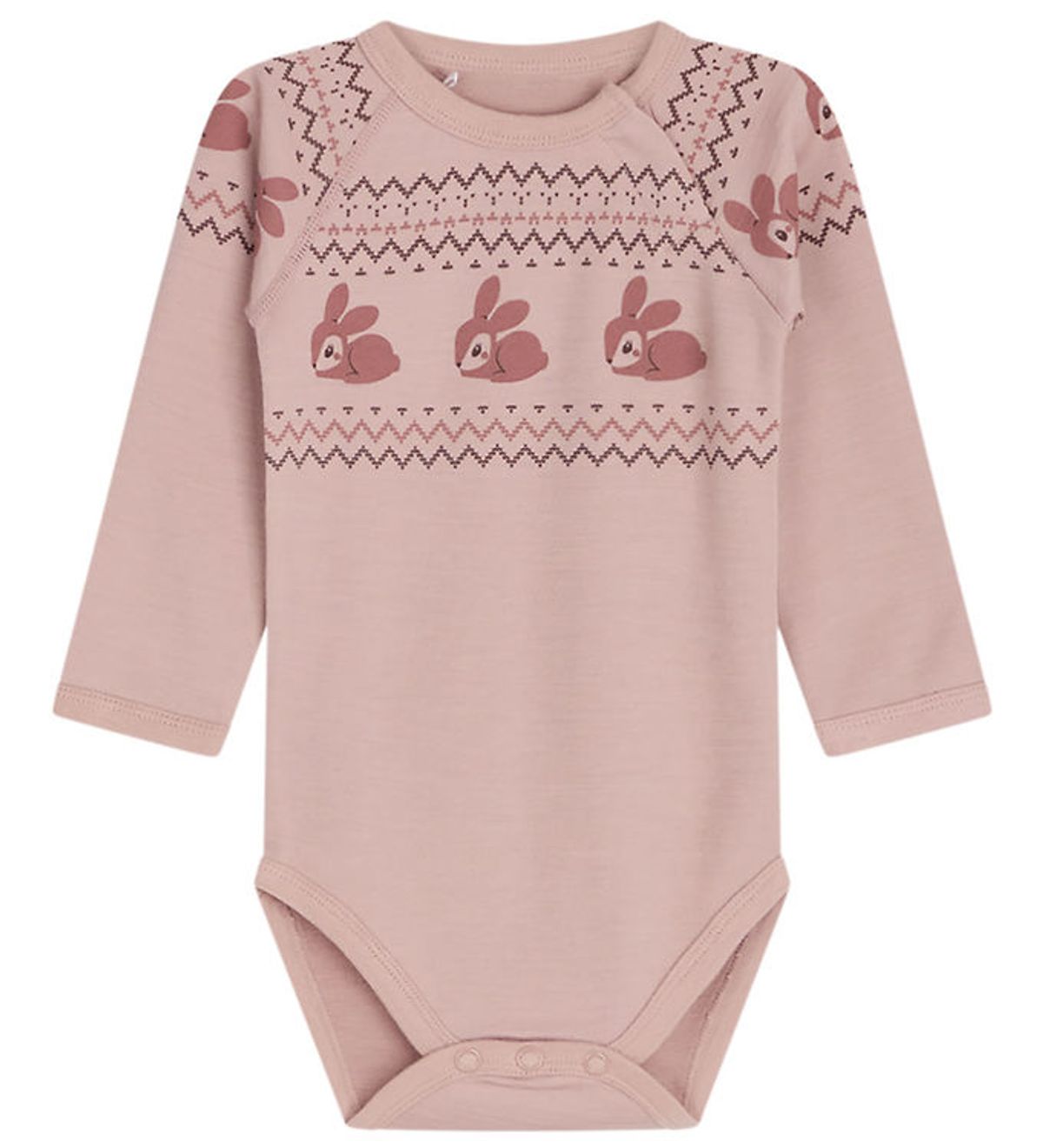 Hust and Claire Body l/æ - Uld/Bambus - Basti - Shade Rose