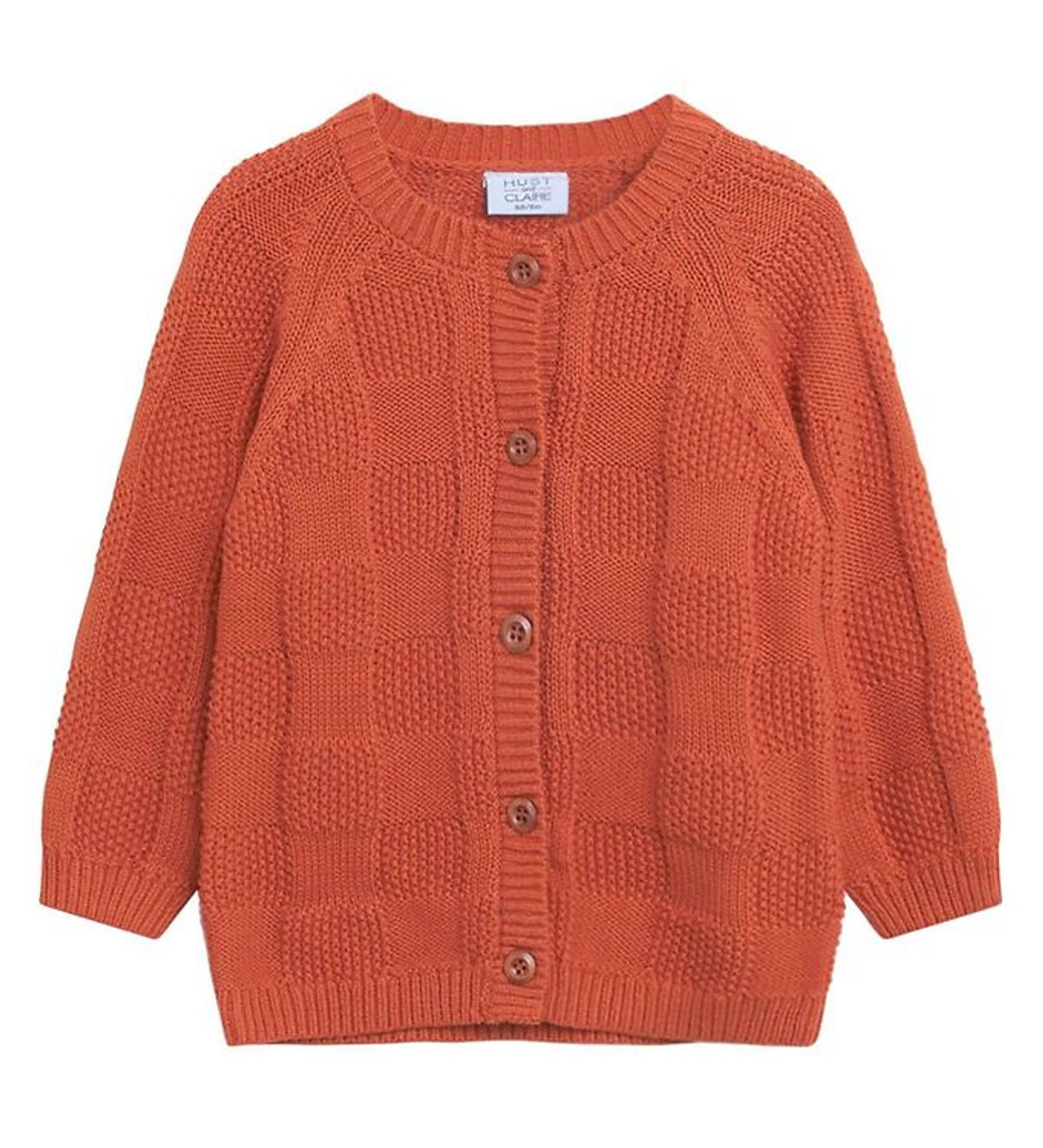 Hust and Claire Cardigan - Strik - Christoffer - Brændt Orange