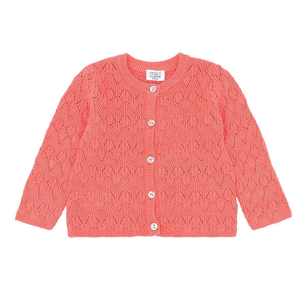 Hust and Claire Cardigan - Strik - Cilja - Wild Coral