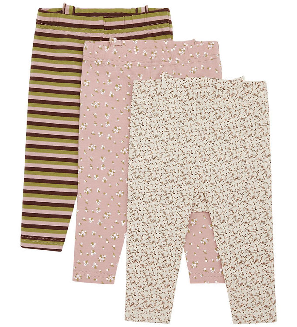 Hust and Claire Leggings - 3-pak - Liva - Dusty Rose