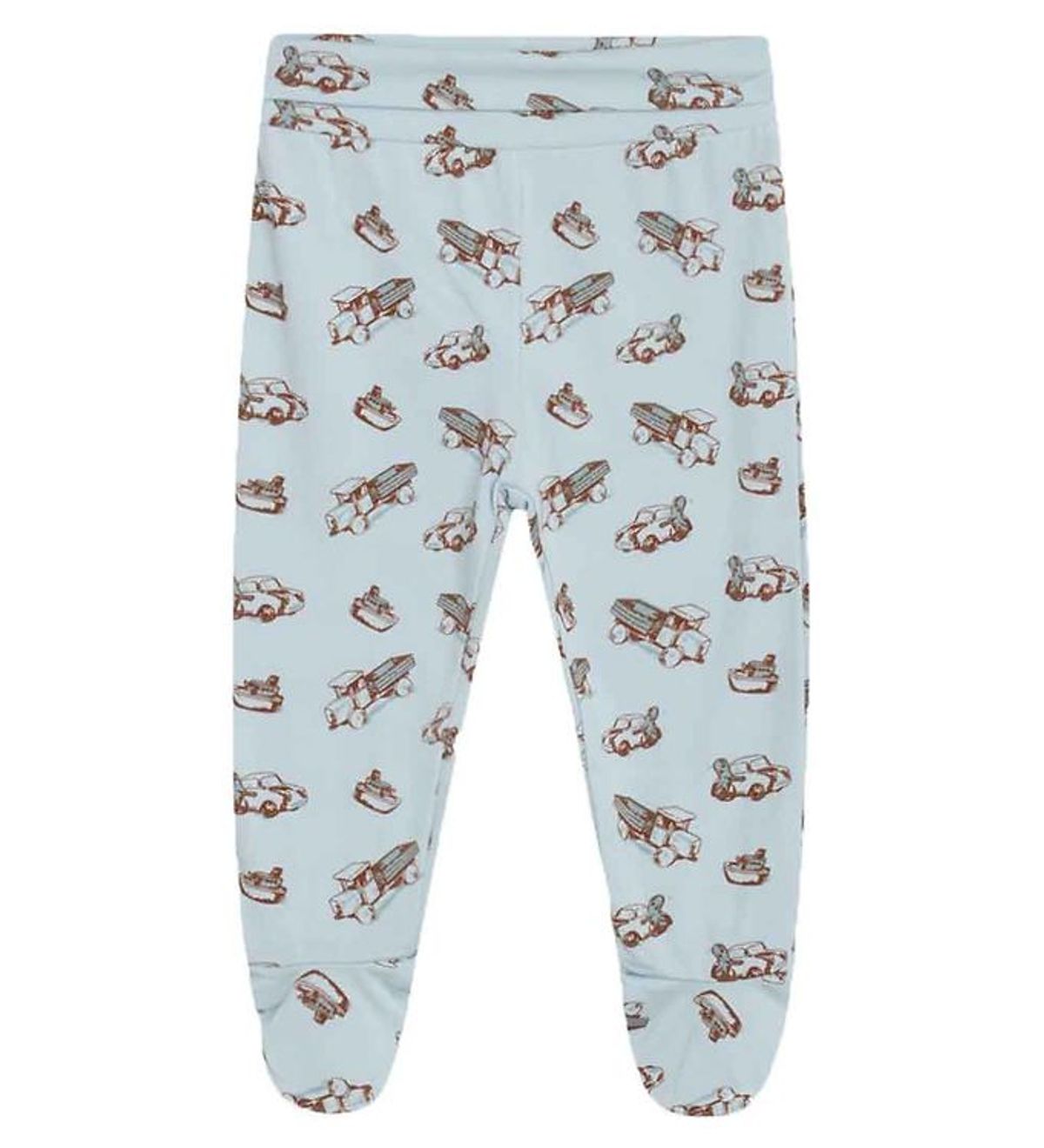 Hust and Claire Leggings m. Fod - Lani - Blå m. Print