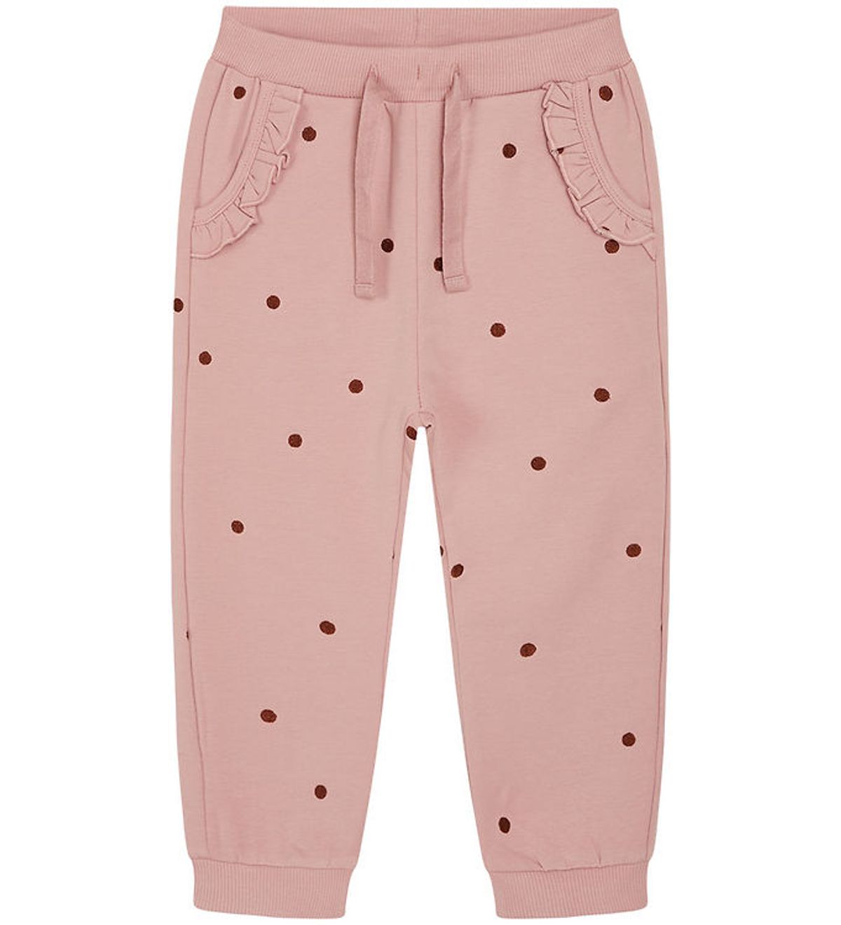 Hust and Claire Sweatpants - Thilde - Dusty Rose m. Prikker