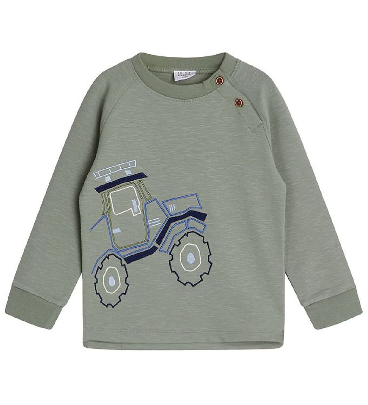 Hust and Claire Sweatshirt - Aslak - Seagrass m. Traktor