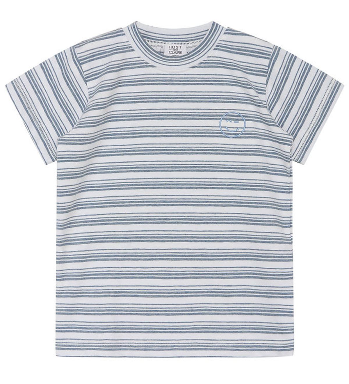 Hust and Claire T-shirt - Arthur - Blue Fog Melange