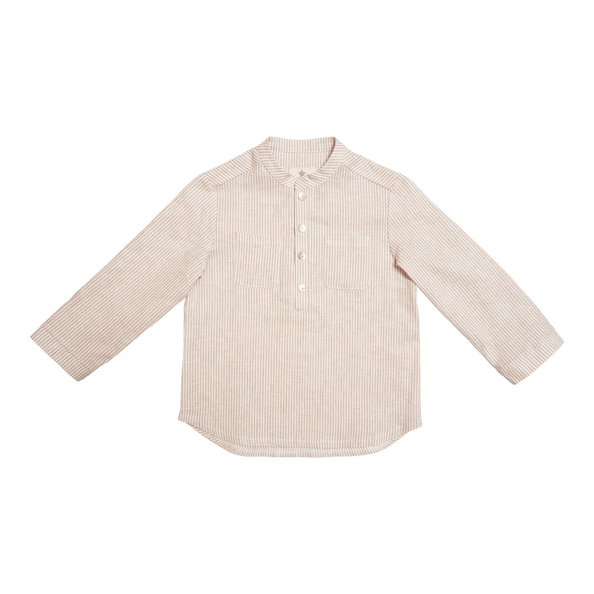 Huttelihut Emil Shirt - Camel - 80 cm