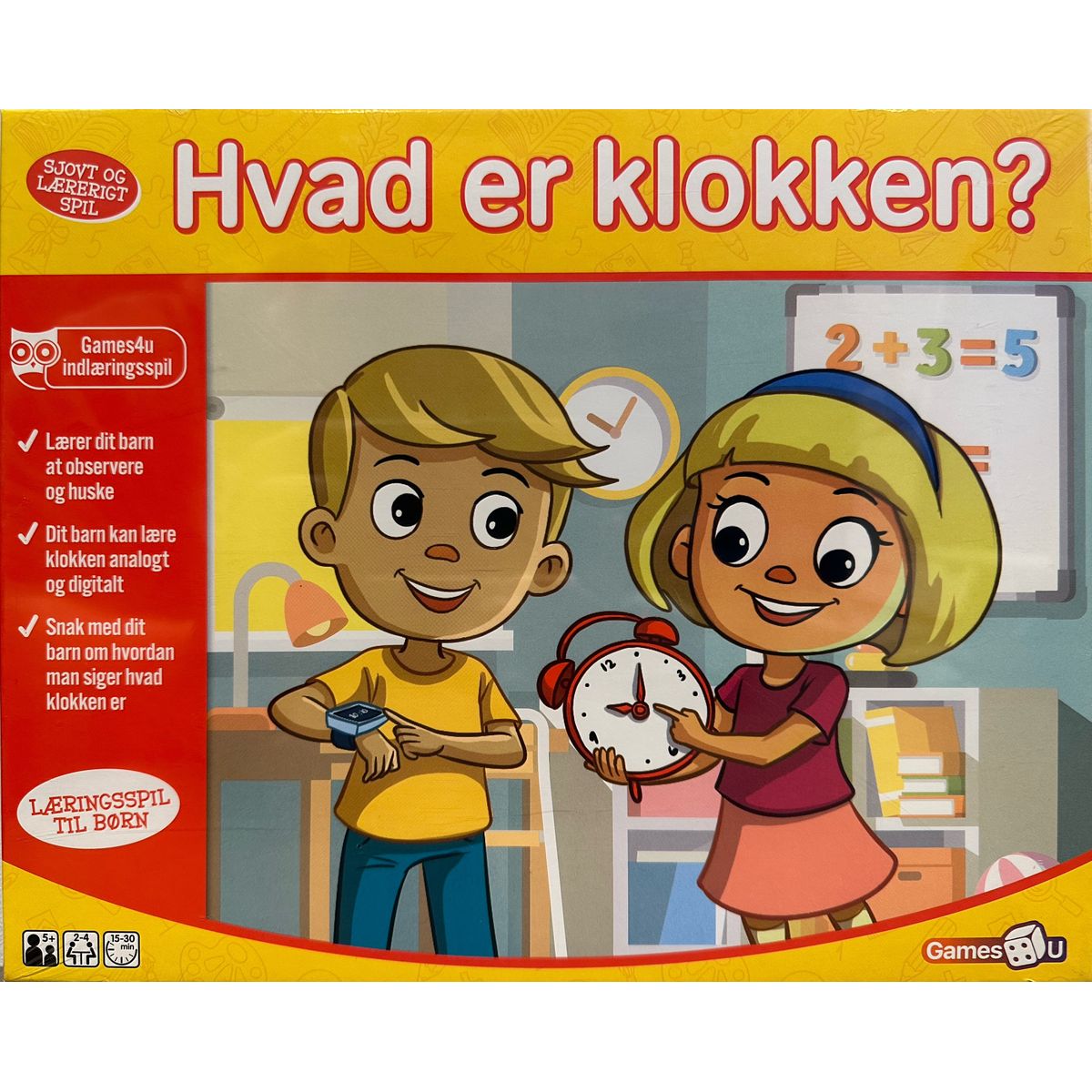 Hvad er klokken?