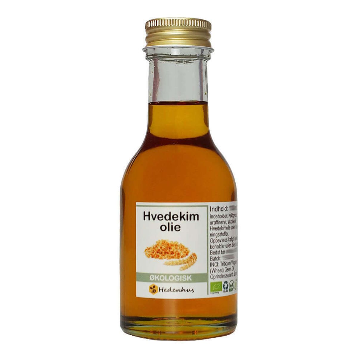 Hvedekimolie - Økologisk- Wheat Germ Oil - 1 liter