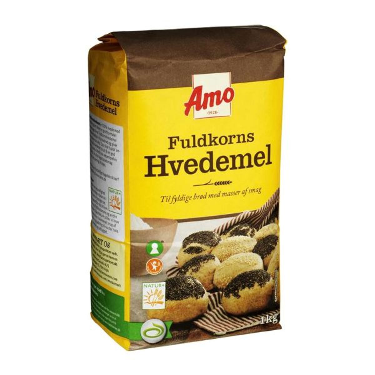 Hvedemel Fuldkorn Amo 1kg