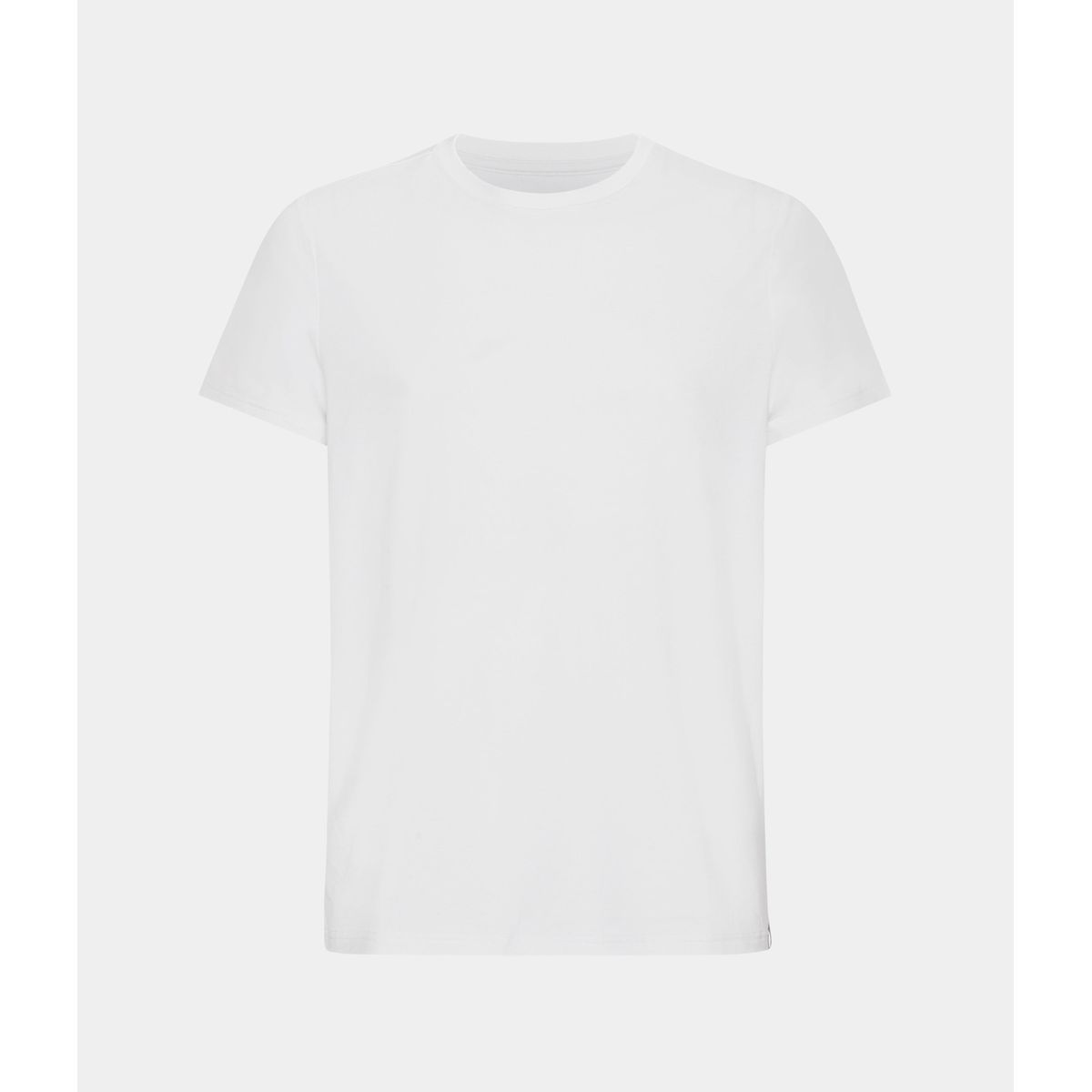 Hvid bambus T-shirt med crew neck til mænd fra Copenhagen Bamboo, L