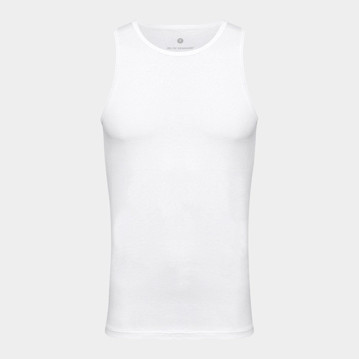 Hvid bambus tank top til herre fra JBS of Denmark, L