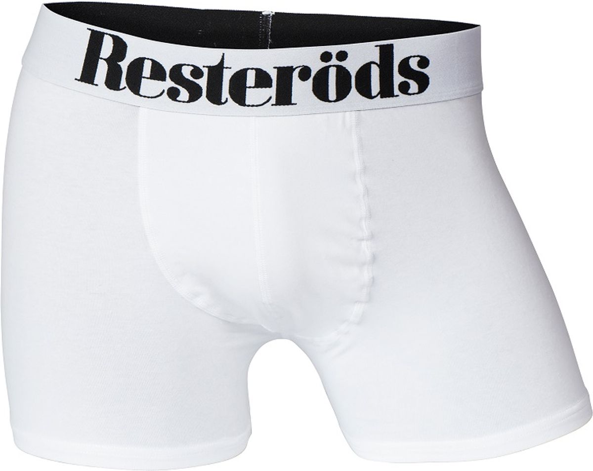 Hvide Resteröds Gunner Solid Boxers - Str. Small