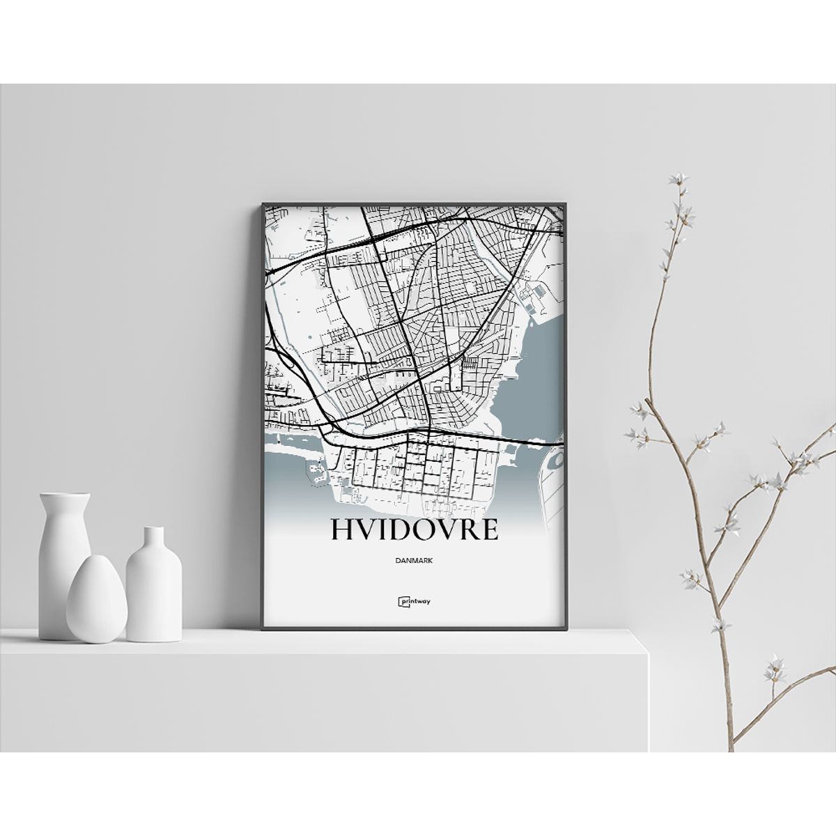 Hvidovre Plakaten 50×70 cm (B2)