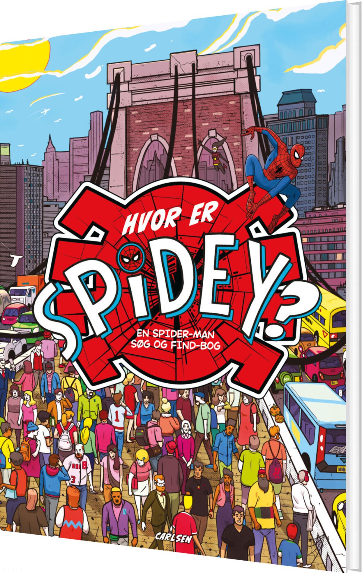 Hvor Er Spidey? En Søg Og Find-bog - Märvel - Bog