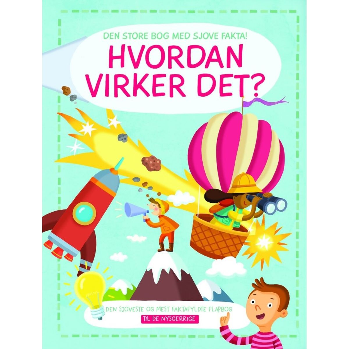 Hvordan Virker Det? - Til De Nysgerrige - Papbog Med Flapper - Karrusel Forlag - Bog