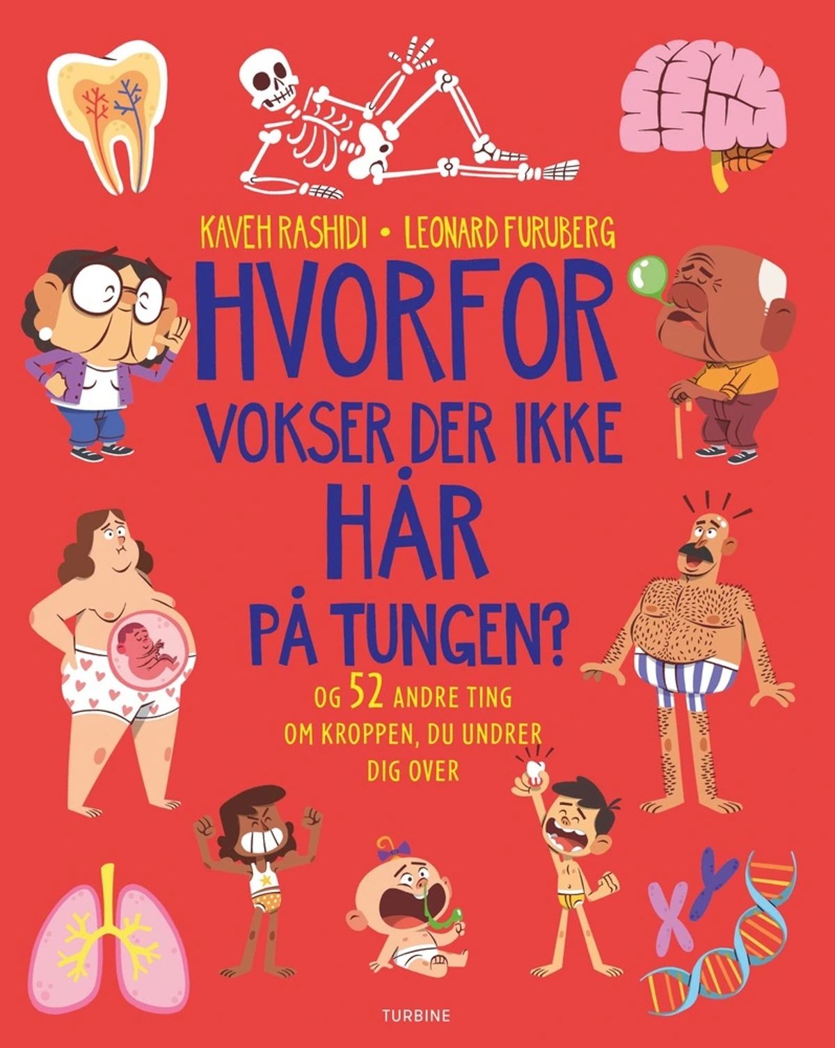 Hvorfor vokser der ikke hår på tungen?