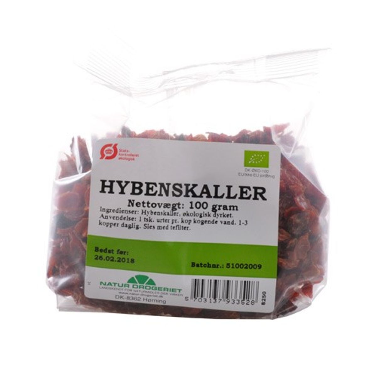 Hyben skaller Økologisk- 100 gr - Natur Drogeriet