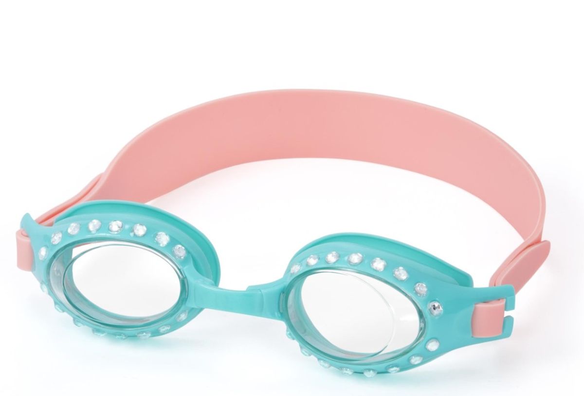 Hydro-Swim Svømmebrille ''Sparkle `N Shine'' fra 3 år, Blå