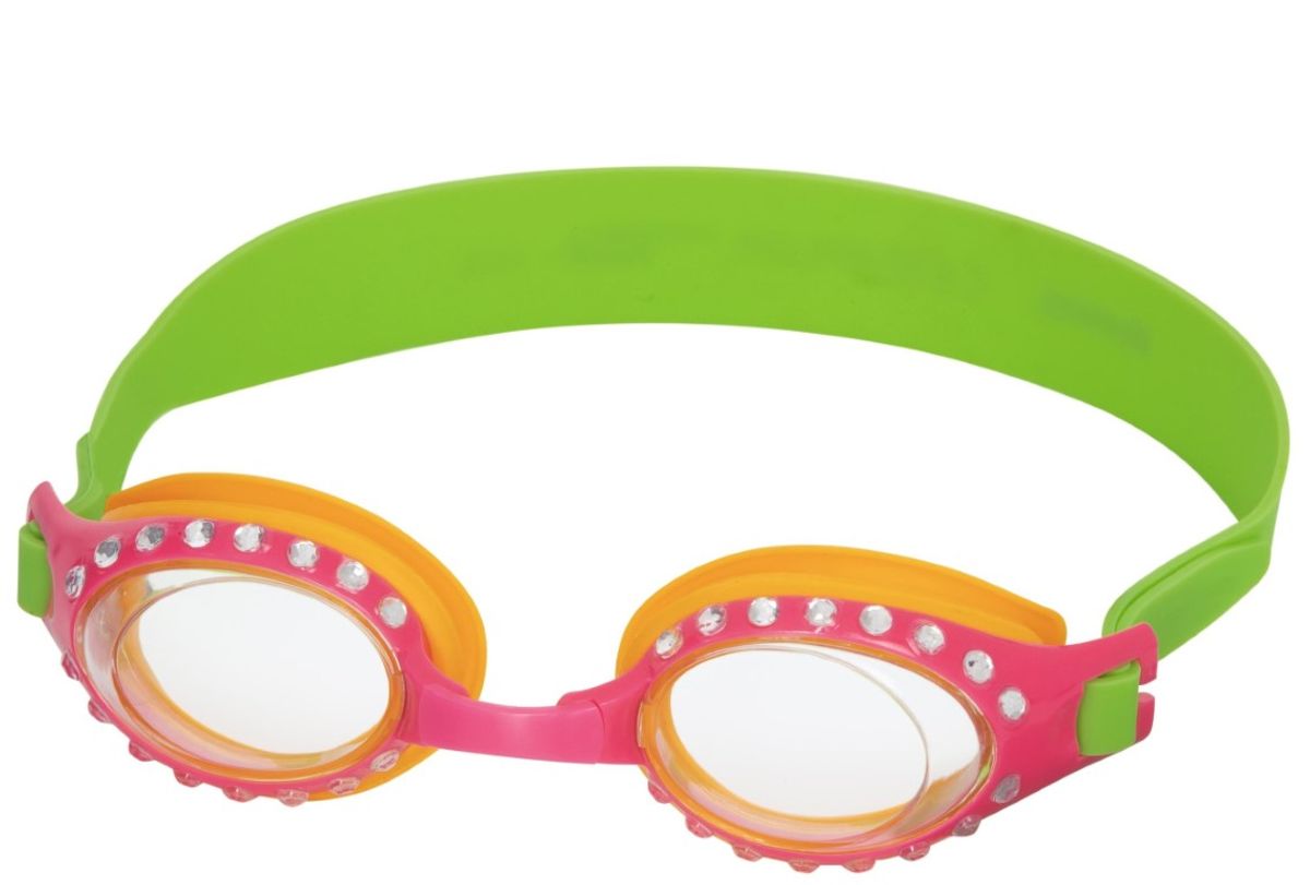 Hydro-Swim Svømmebrille ''Sparkle `N Shine'' fra 7 år, Pink