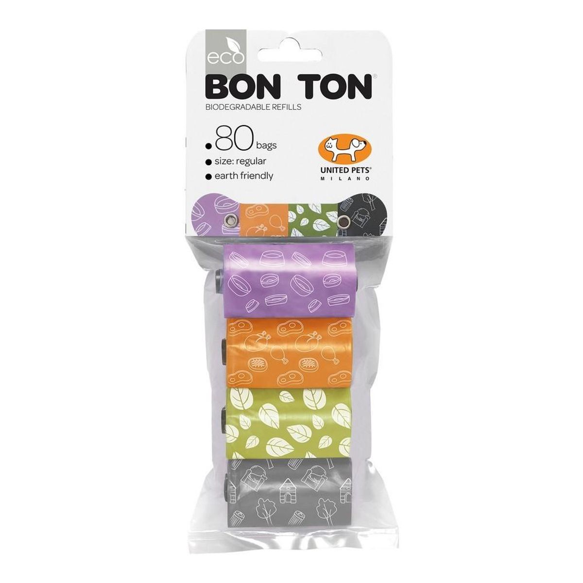 Hygiejneposer United Pets Bon Ton Regular Hund Forskellige farber (4 x 20 uds)