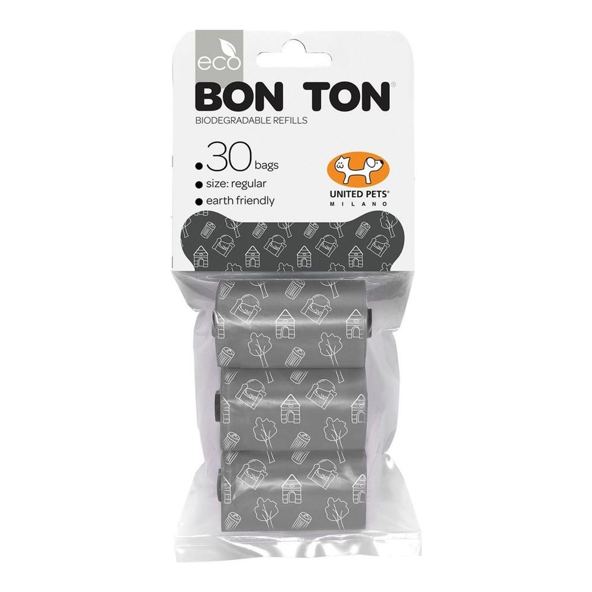 Hygiejneposer United Pets Bon Ton Regular Hund Grå (3 x 10 uds)