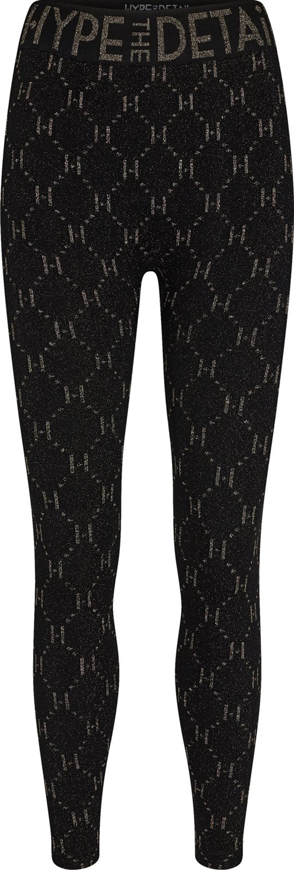 Hype The Detail - Leggings With Lurex - Gold