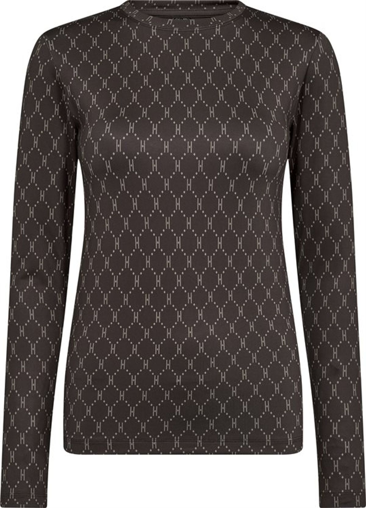 Hype The Detail - Printed Blouse - Brown