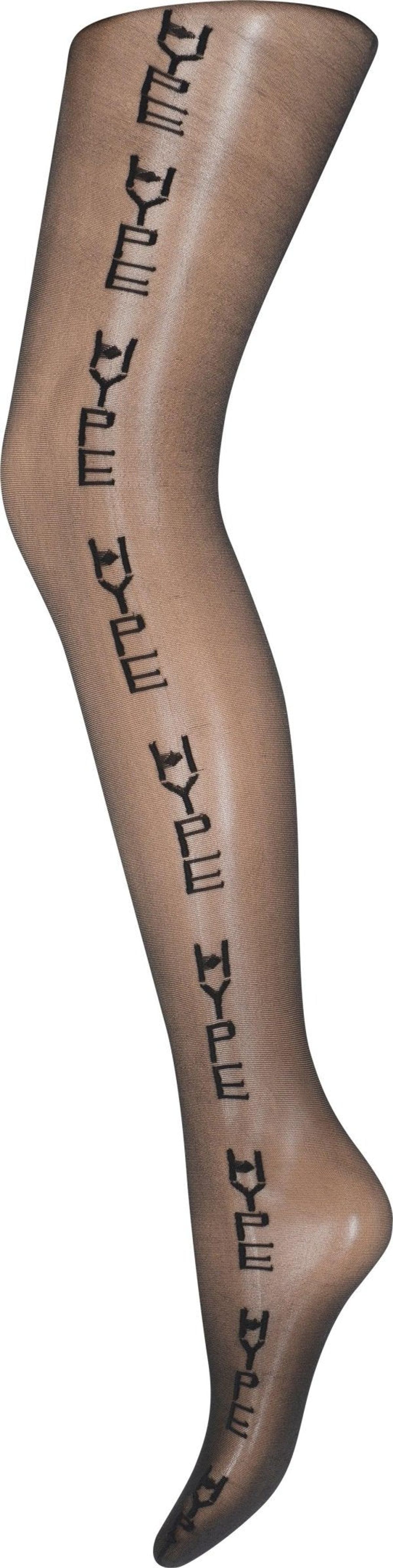 Hype The Detail - strømpebukser logo leg