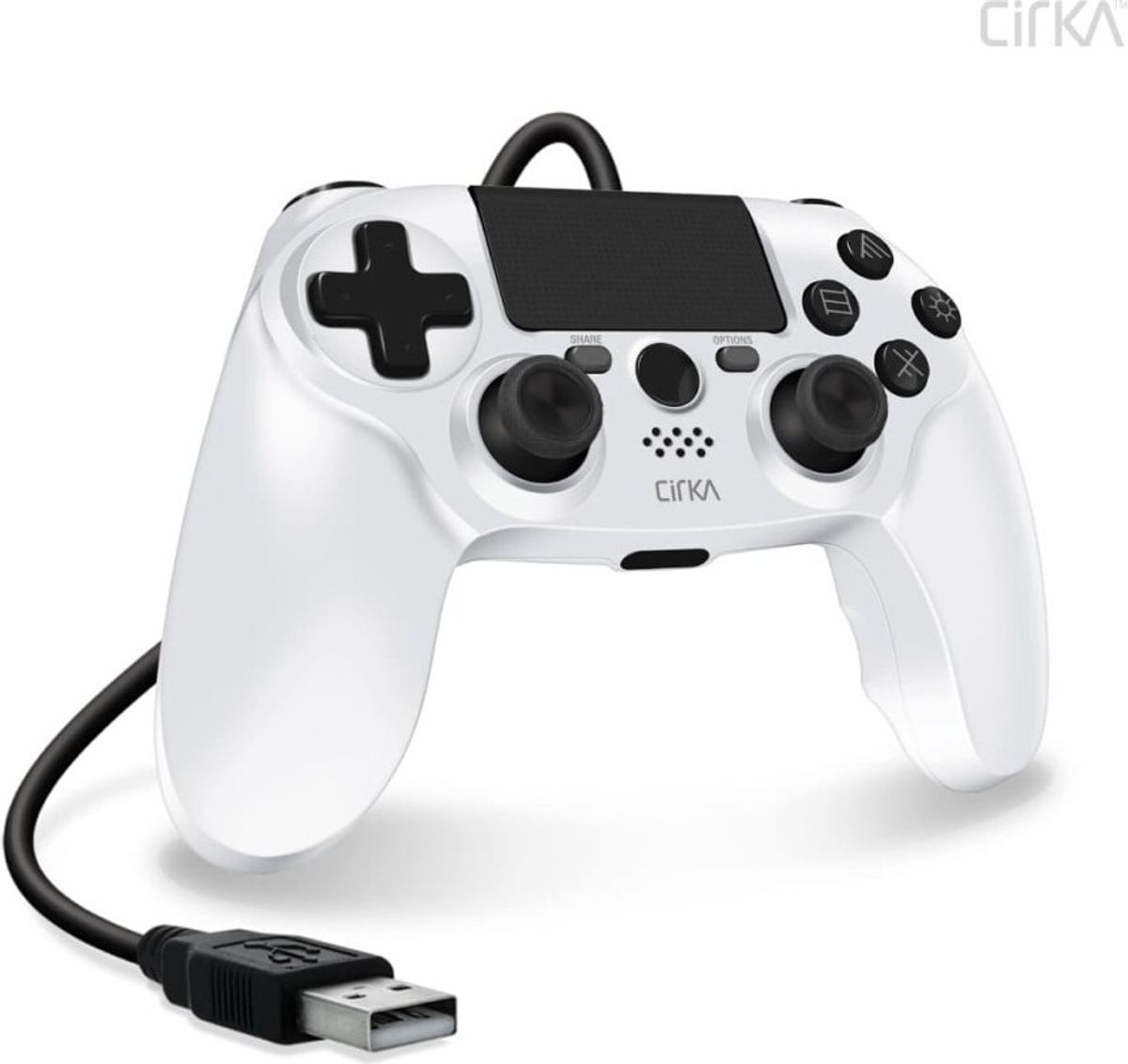 Hyperkin - Nuforce - Trådløs Controller Til Ps4 Pc Mac - Hvid