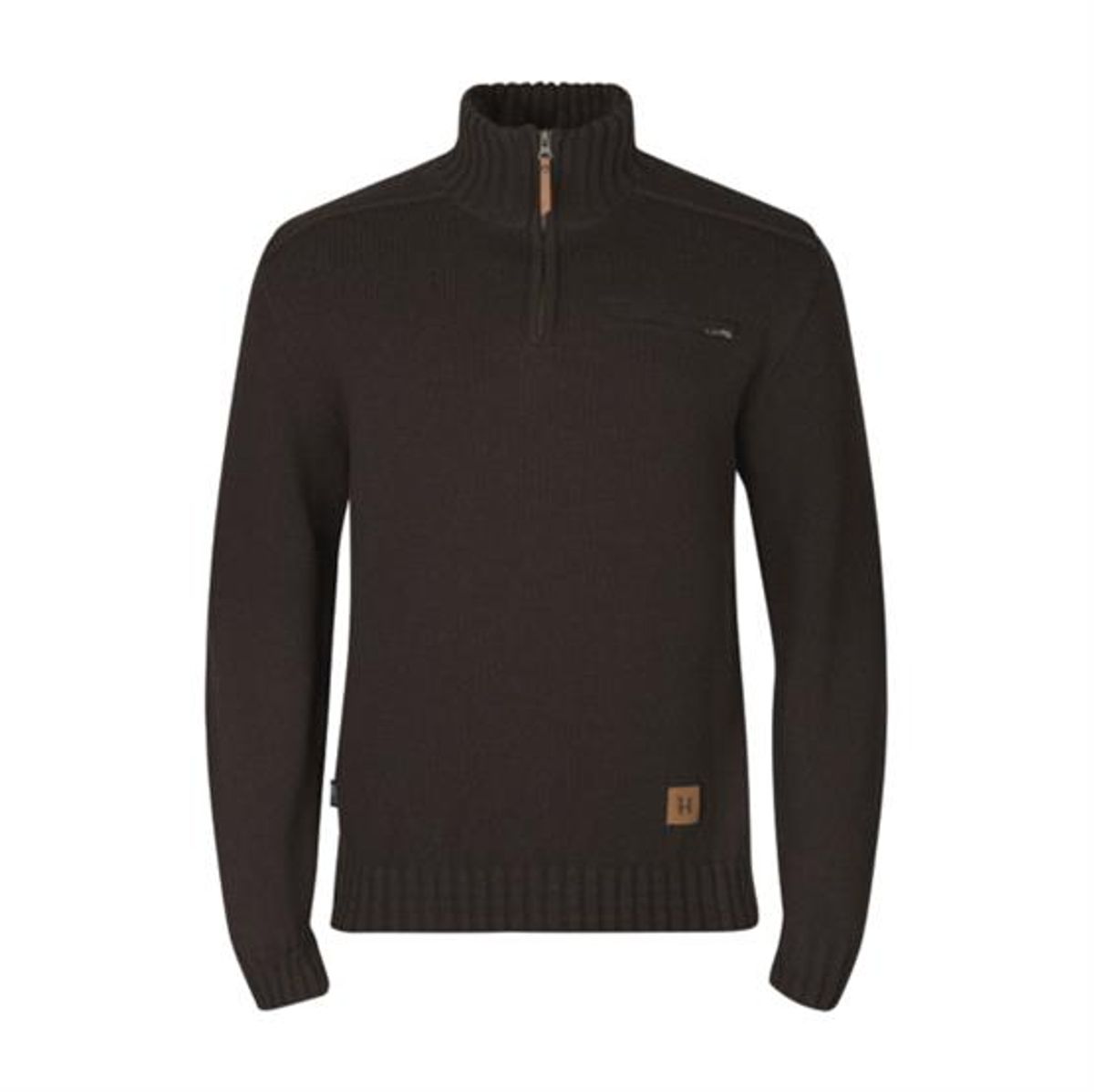 Härkila Annaboda 2.0 HSP Knit Pullover Mens, Demitasse Brown