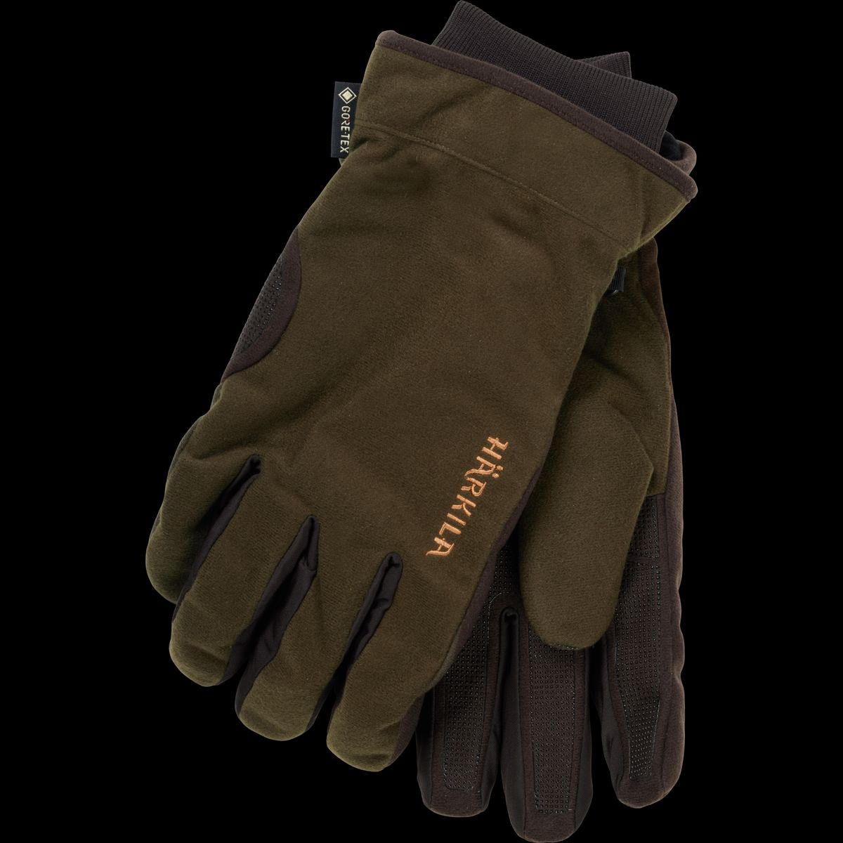 Härkila Core GTX gloves Hunting green/Shadow brown XL