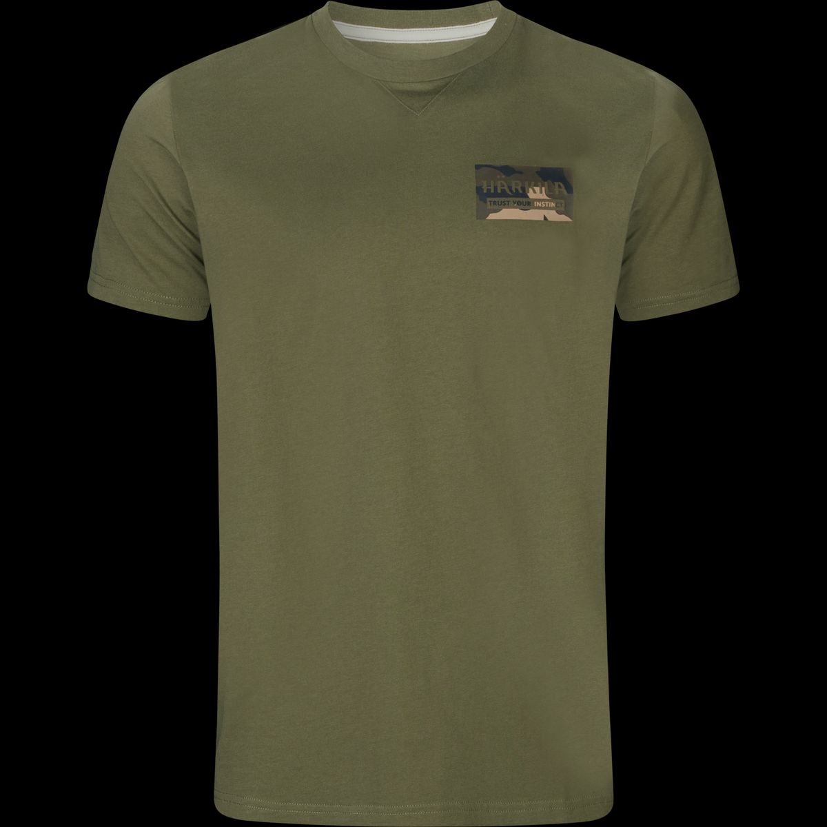 Härkila Core t-shirt Dark olive 3XL