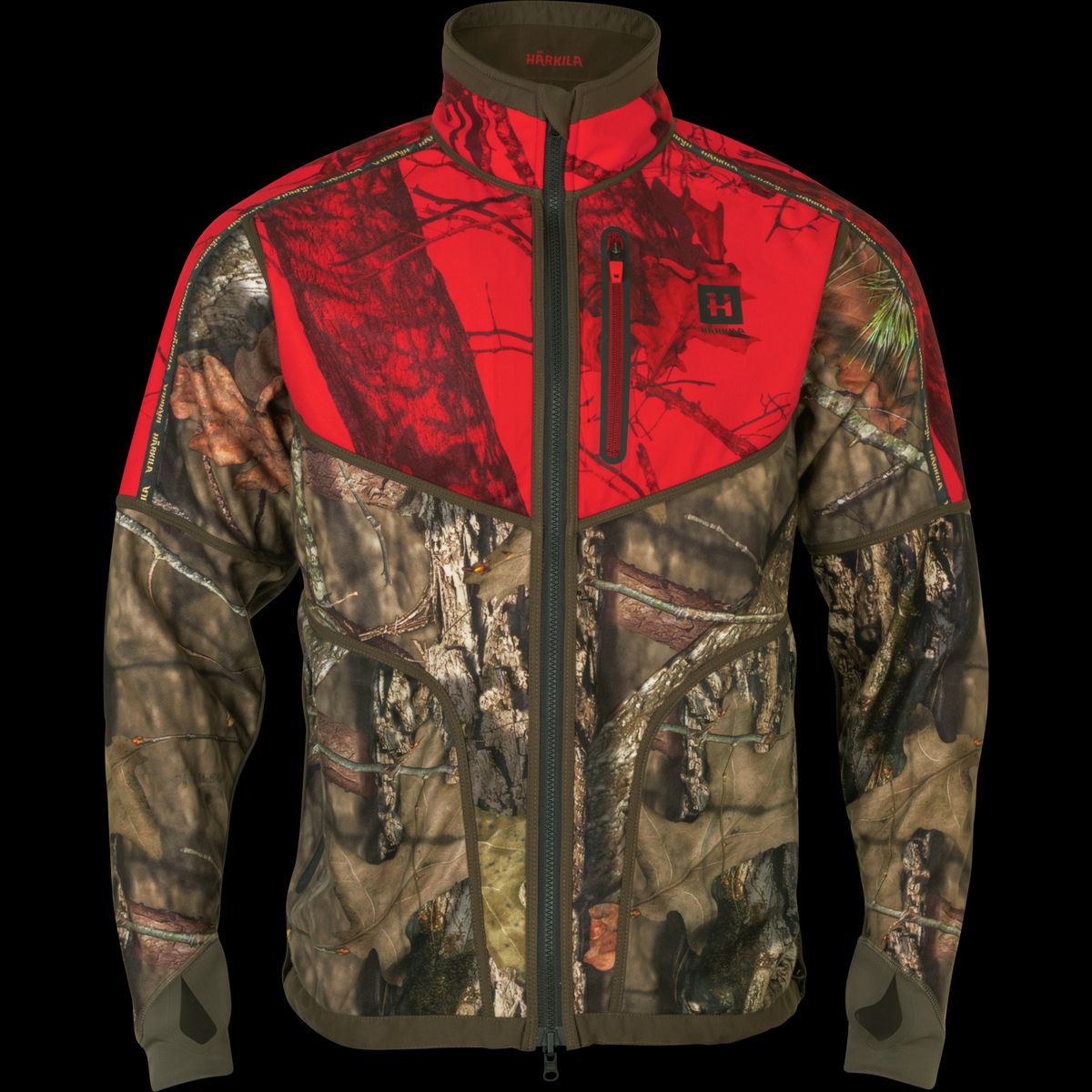 Härkila Kamko camo reversible WSP jacket Hunting green/MossyOak®Break-up Country® 3XL