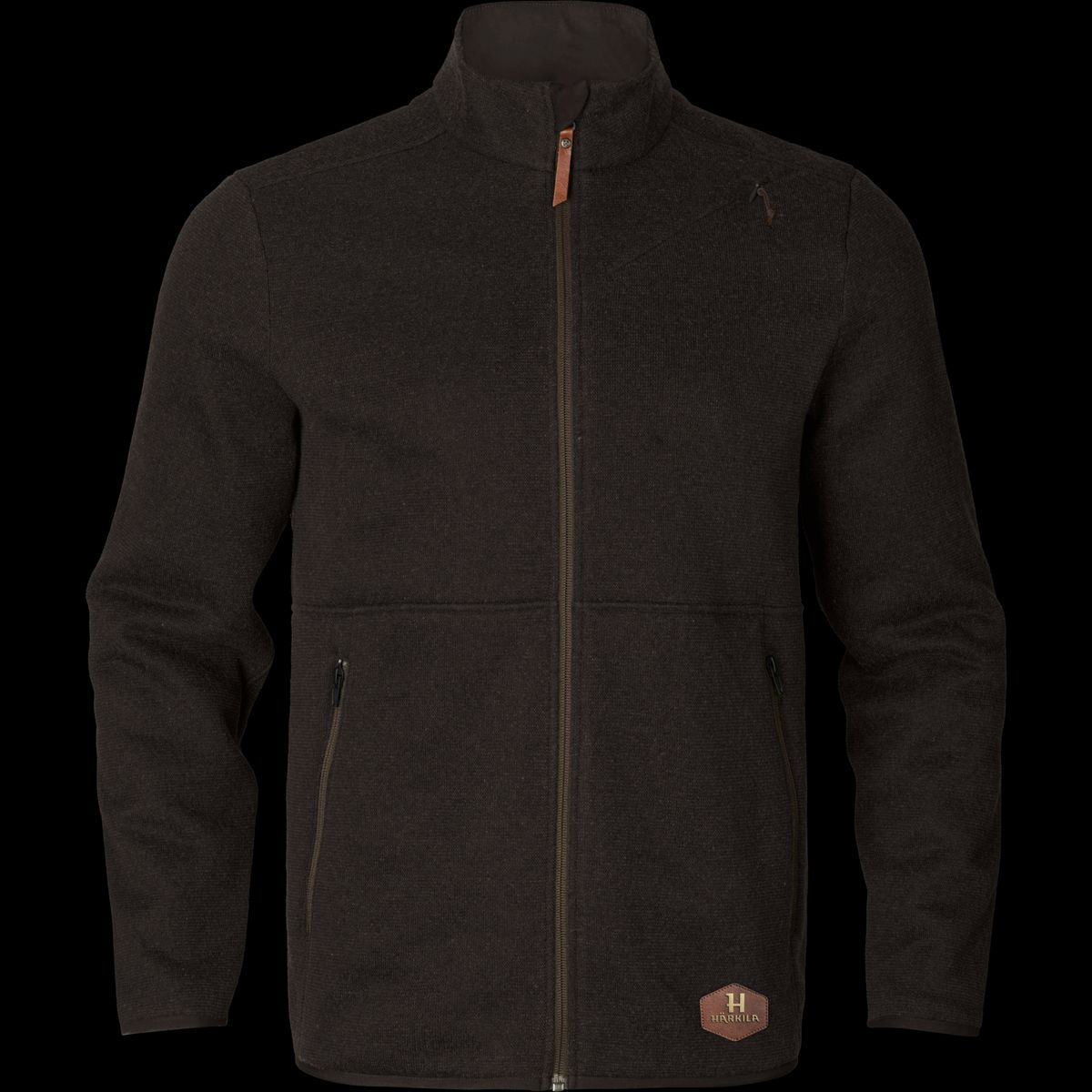 Härkila Metso full zip Shadow brown S