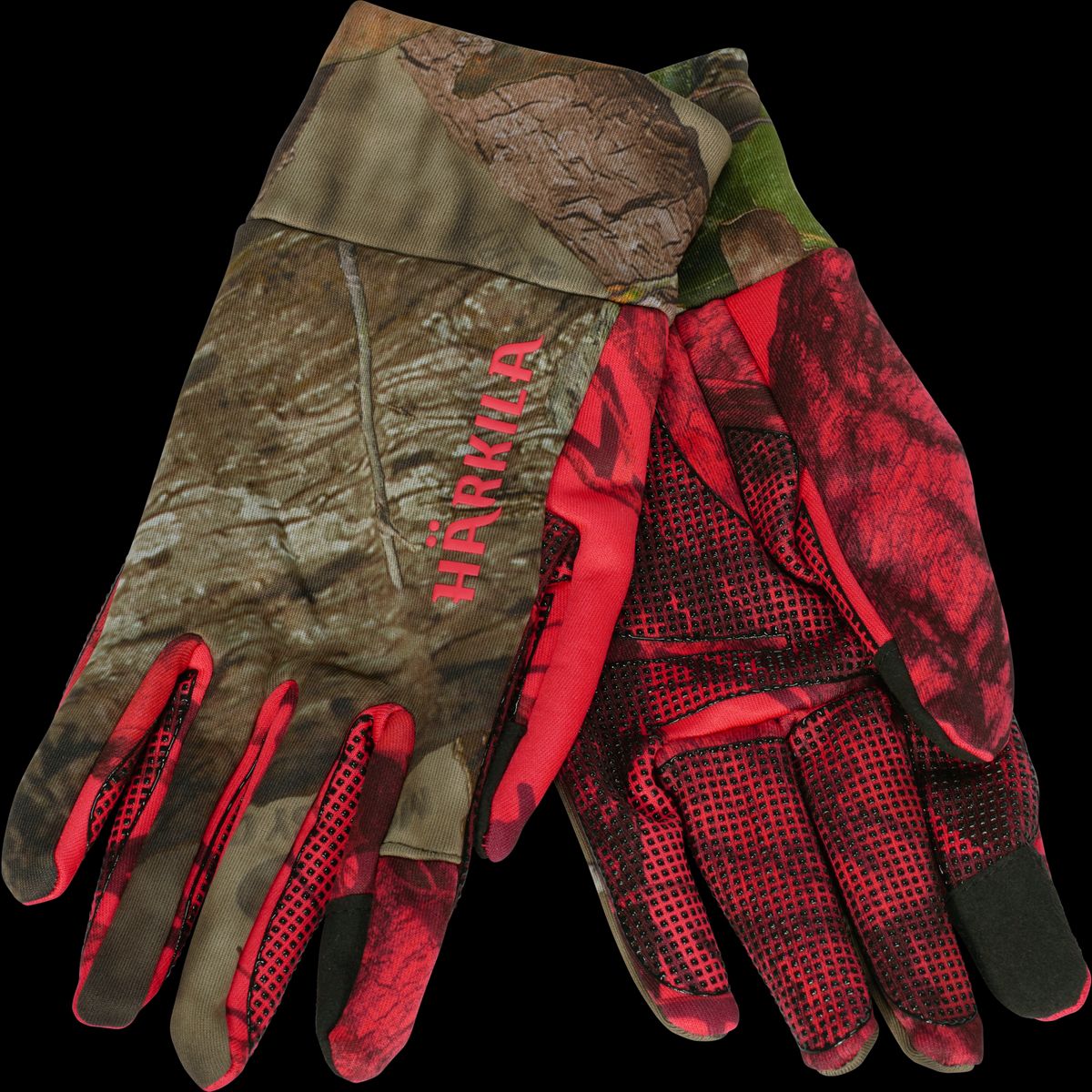 Härkila Moose Hunter 2.0 fleece handsker MossyOak®Break-Up Country®/MossyOak®Red L