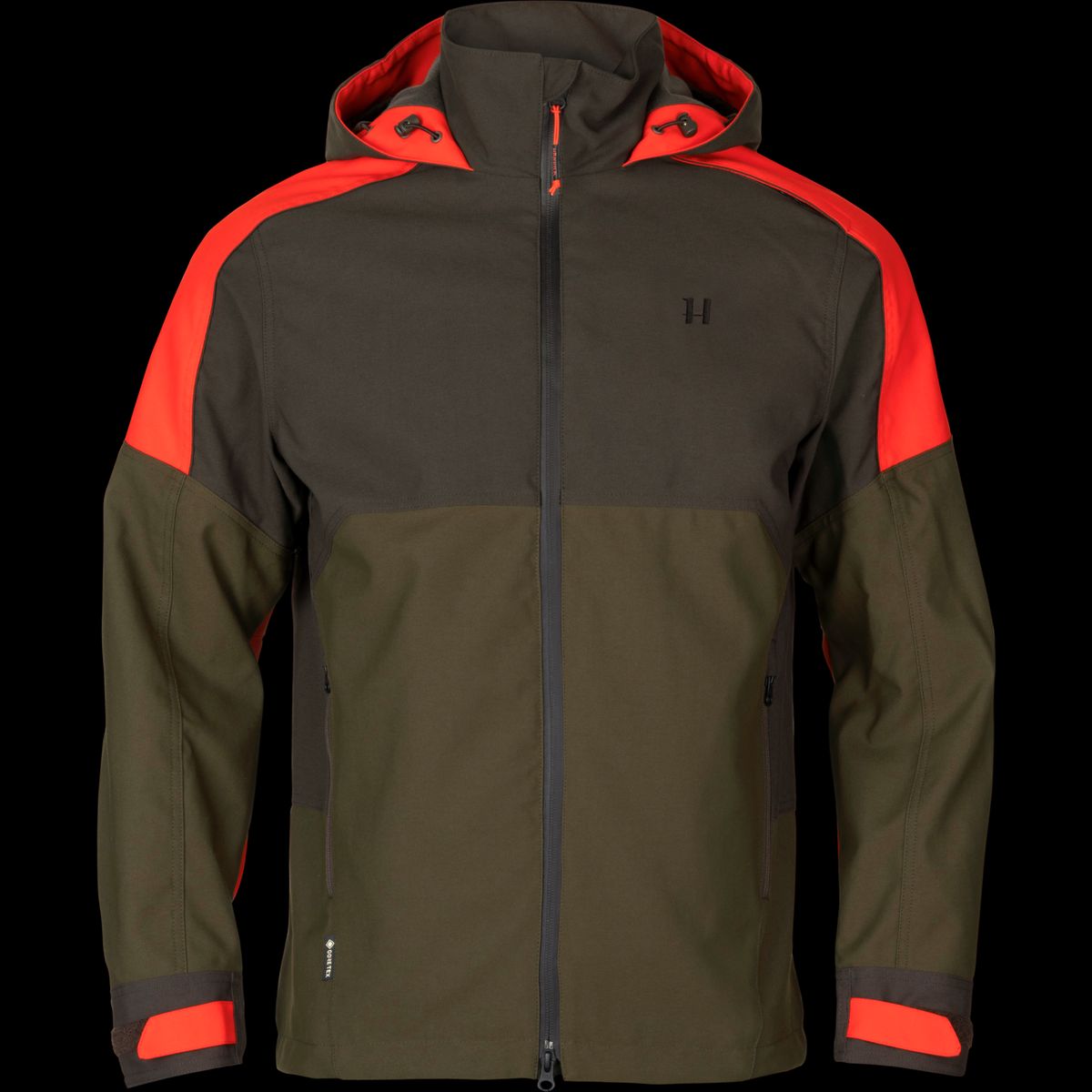 Härkila Pro Hunter Dog Keeper GTX jacket Willow green/Orange 52