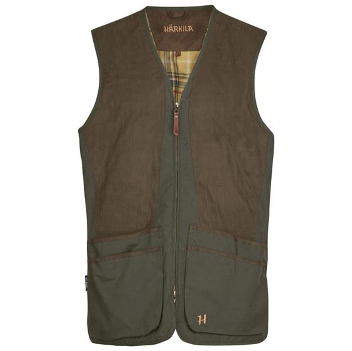 Härkila Rannoch HSP Shooting Waistcoat Mens, Willow Green