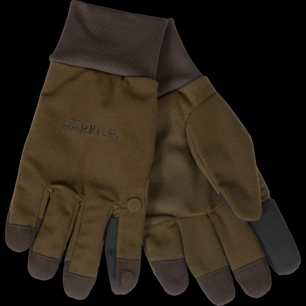 Härkila Retrieve HWS handske Dark warm olive L