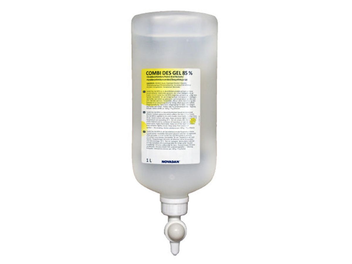 Hånddesinfektion Combi Des gel 85% 1000 ml