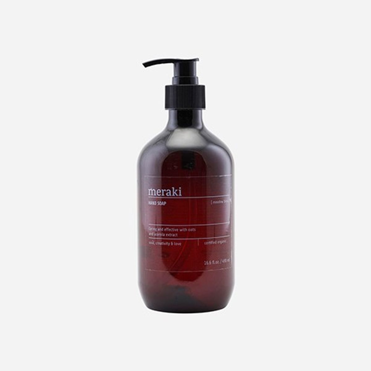 Håndsæbe, Meadow bliss - 490 ml - Meraki