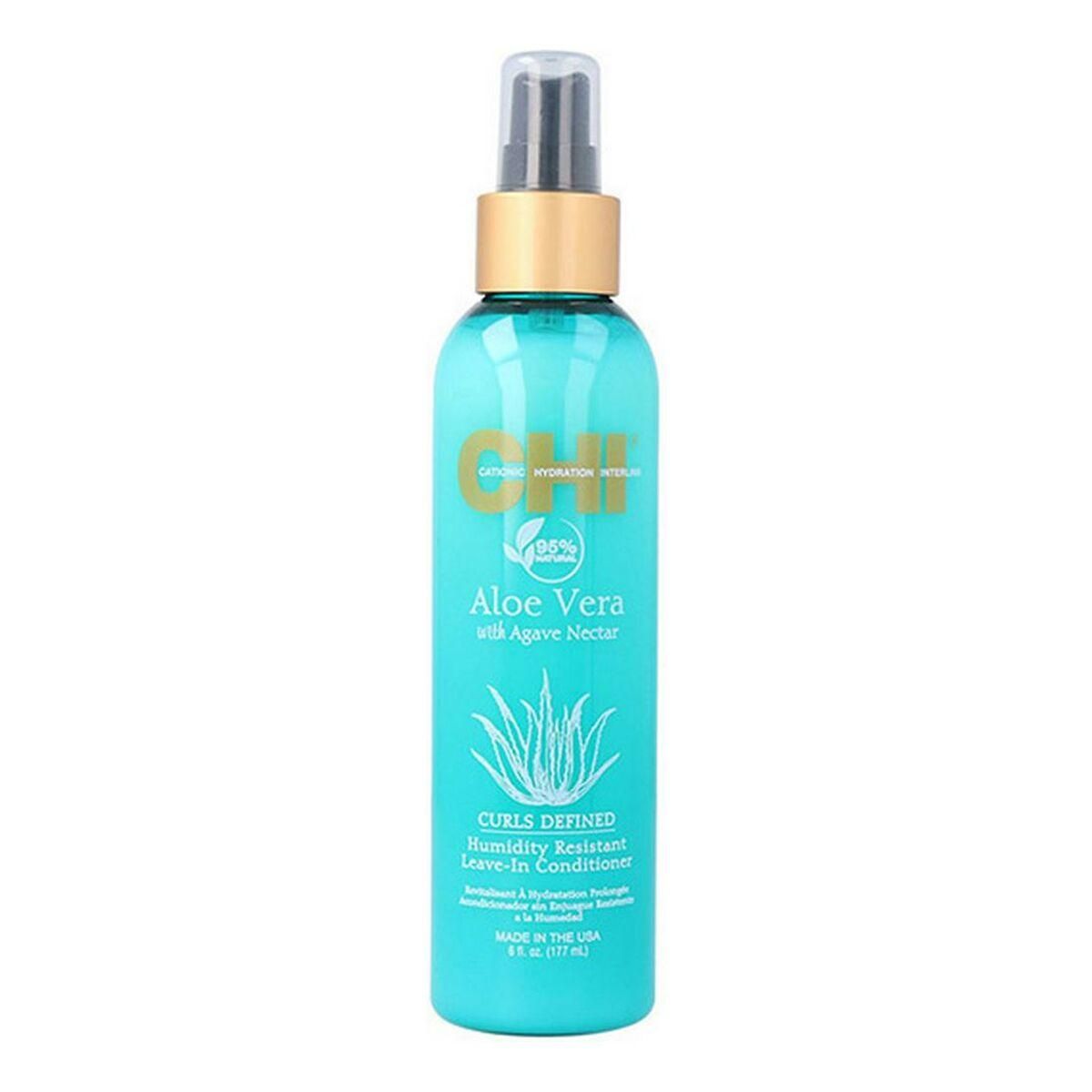 Hårbalsam Chi Aloe Vera Curls Defined Leave In Farouk CHIAVLC6A (177 ml)