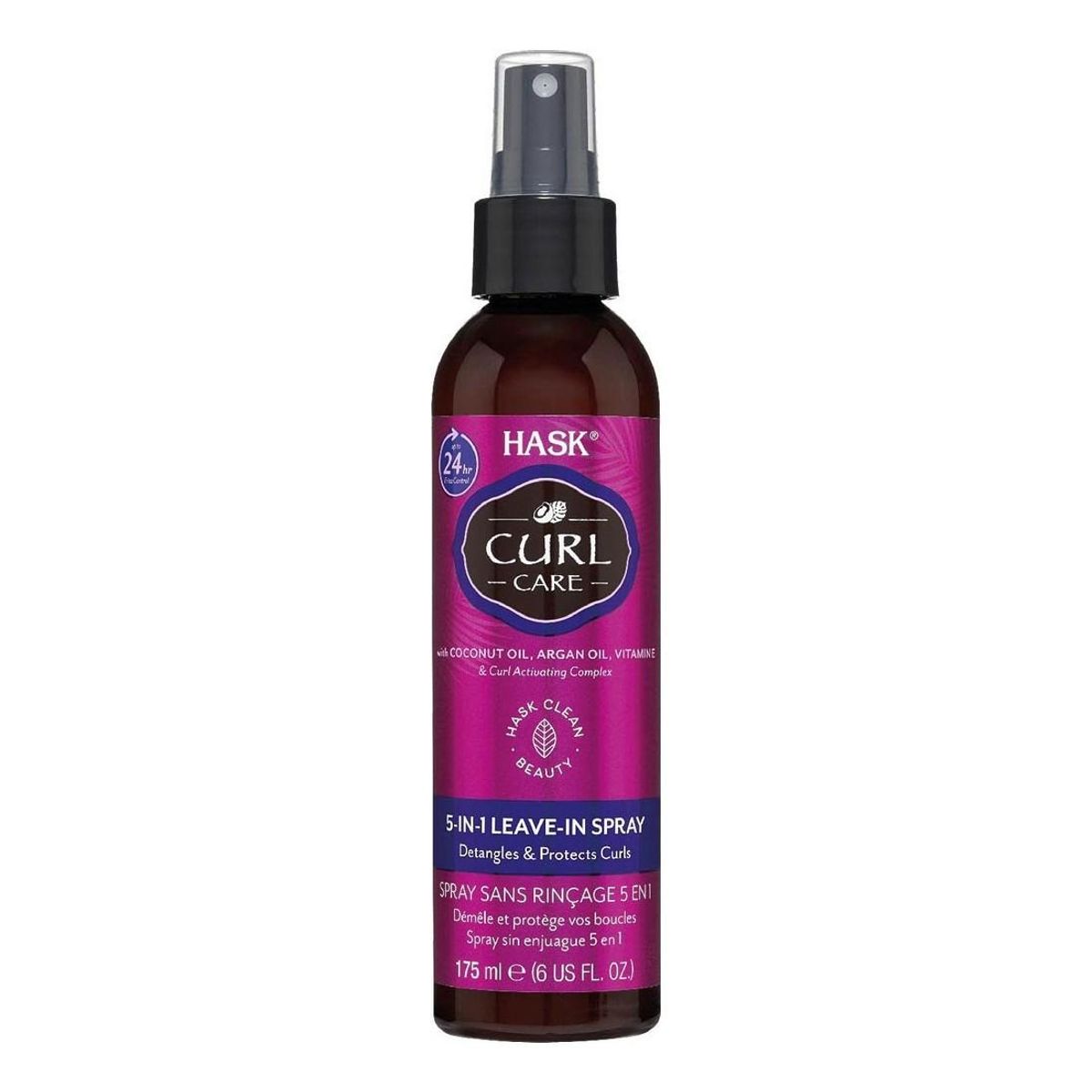 Hårbalsam spray HASK Curl Care 5 in 1 Krøllet Hår (175 ml)