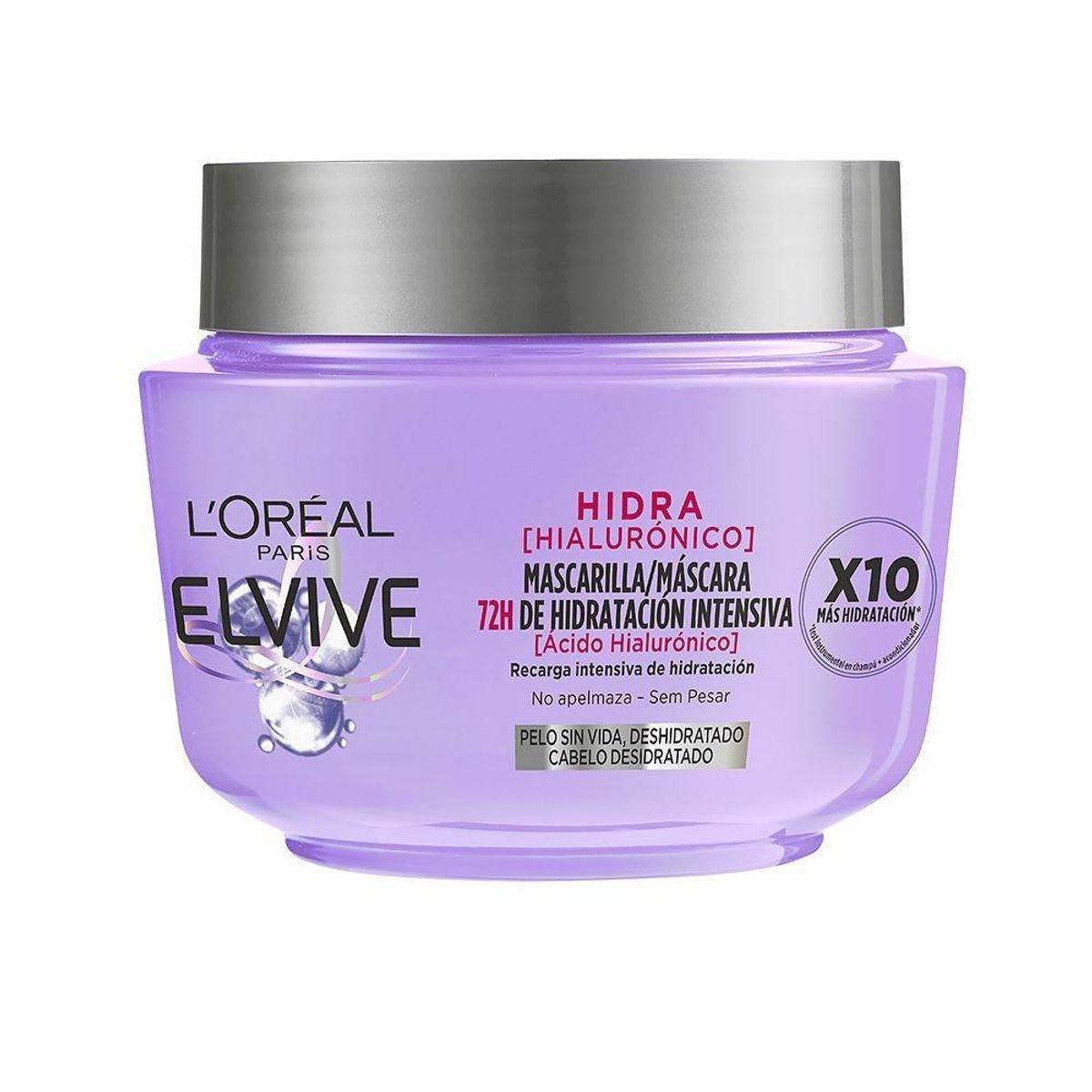 Hårmaske L'Oreal Make Up Elvive Hidra Hyaluronsyre (300 ml)