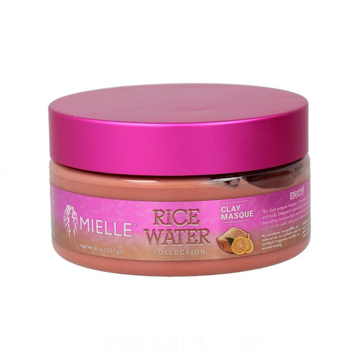 Hårmaske Mielle Rice Water Ler (227 g)