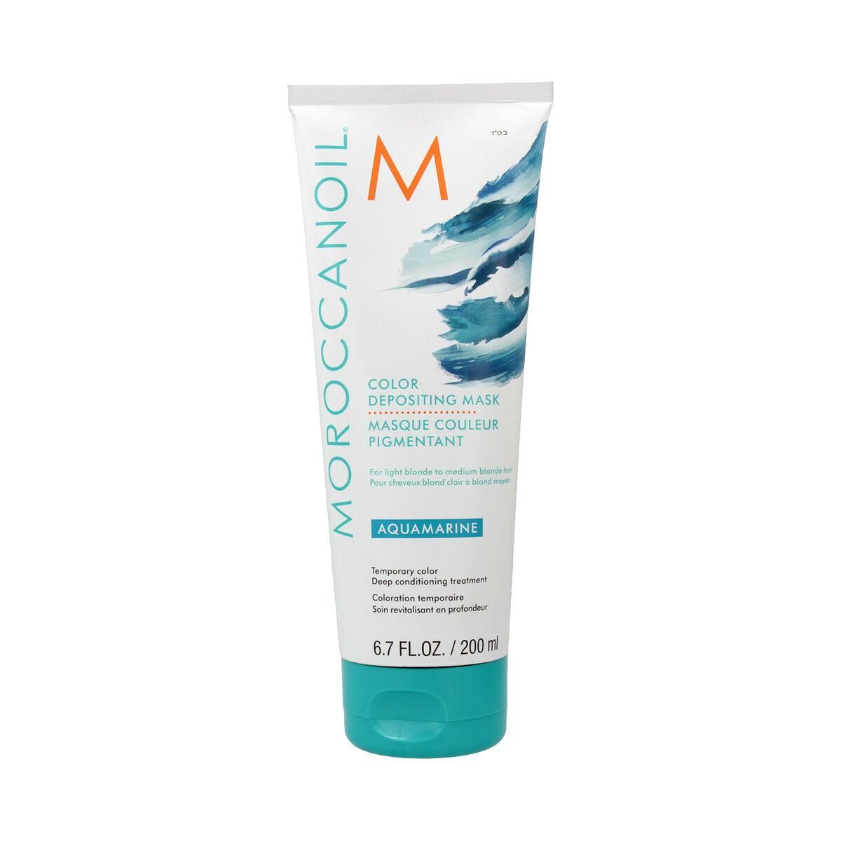 Hårmaske Moroccanoil Depositing Aqua marine 200 ml