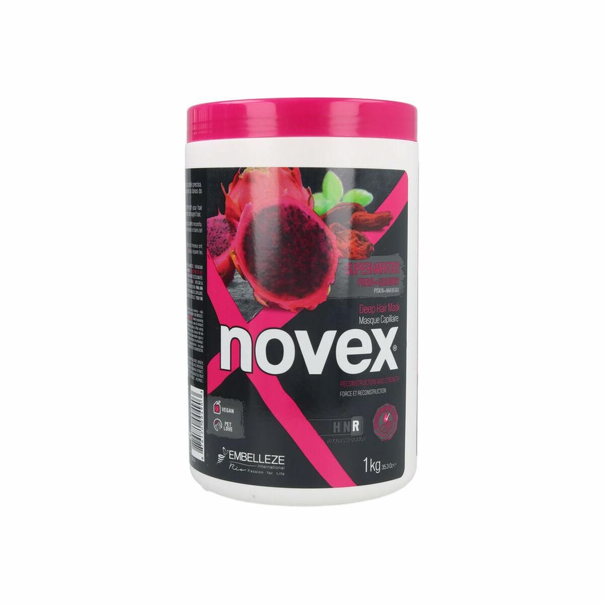 Hårmaske Novex Superhairfood Pitaya + Goji 1 L