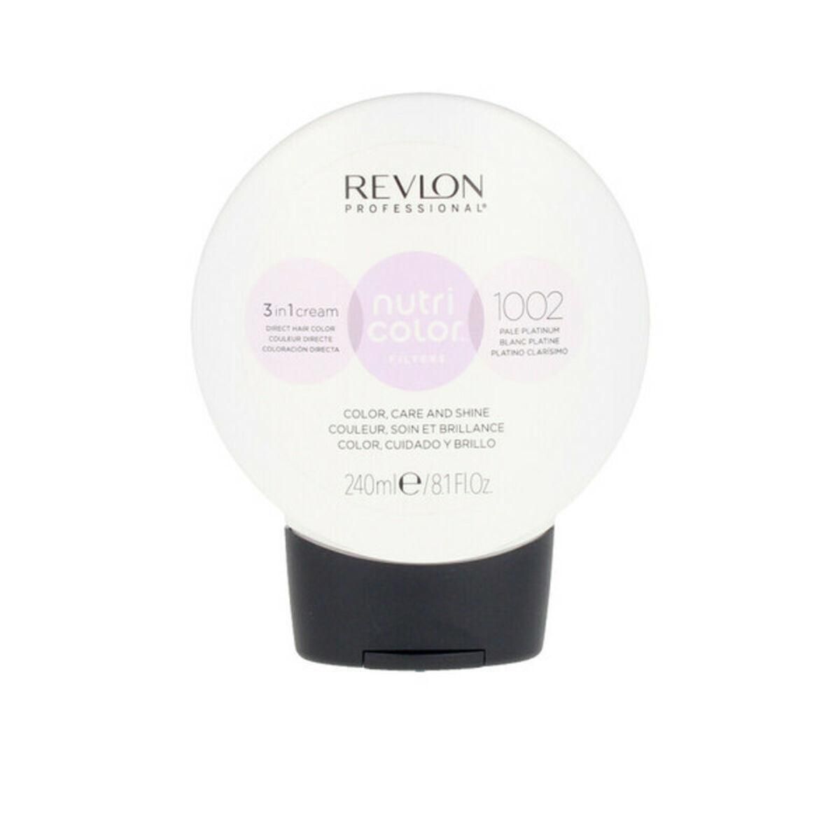 Hårmaske Revlon Nutri Color Platinum 100 ml