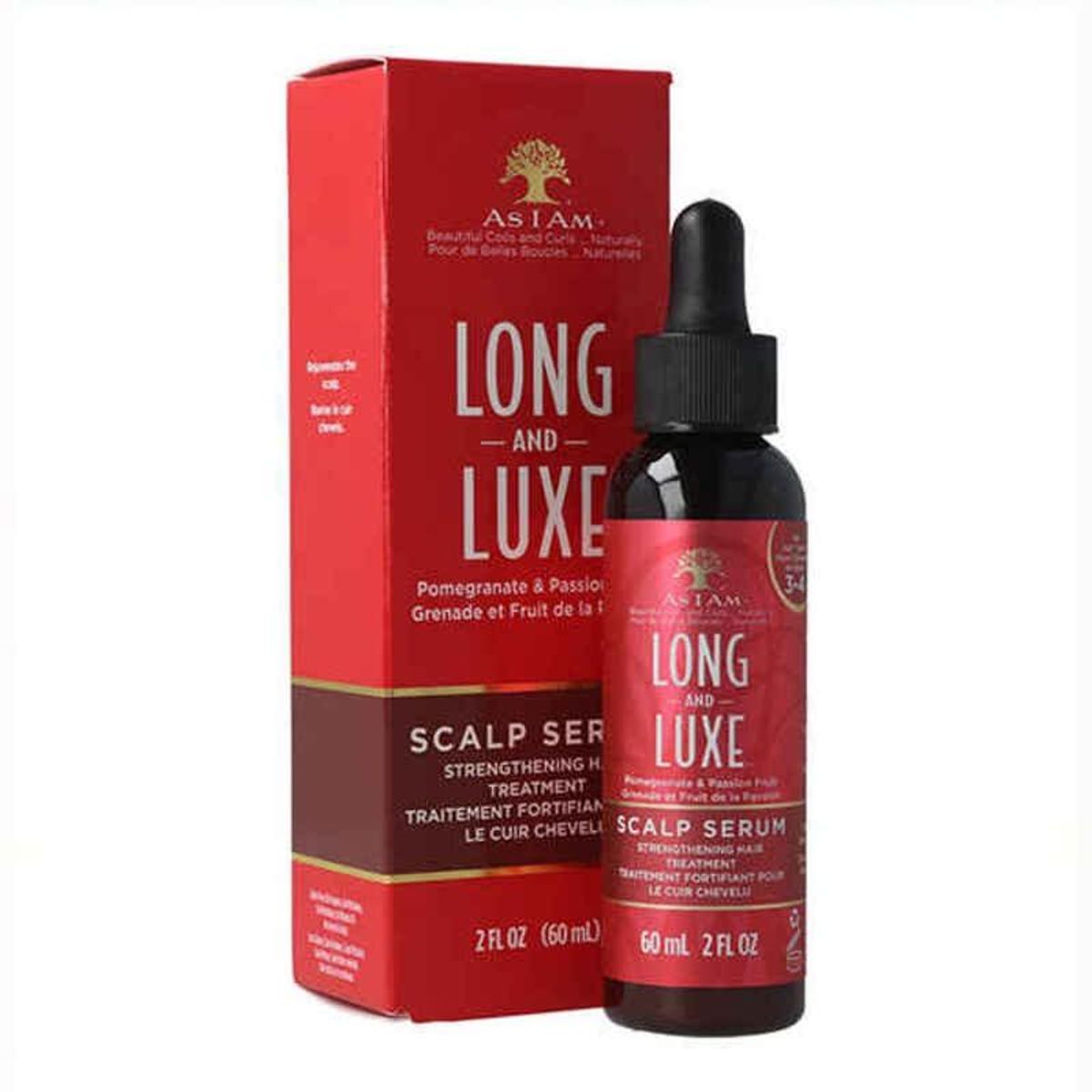 Hårserum As I Am Long And Luxe Scalp Serum (60 ml)