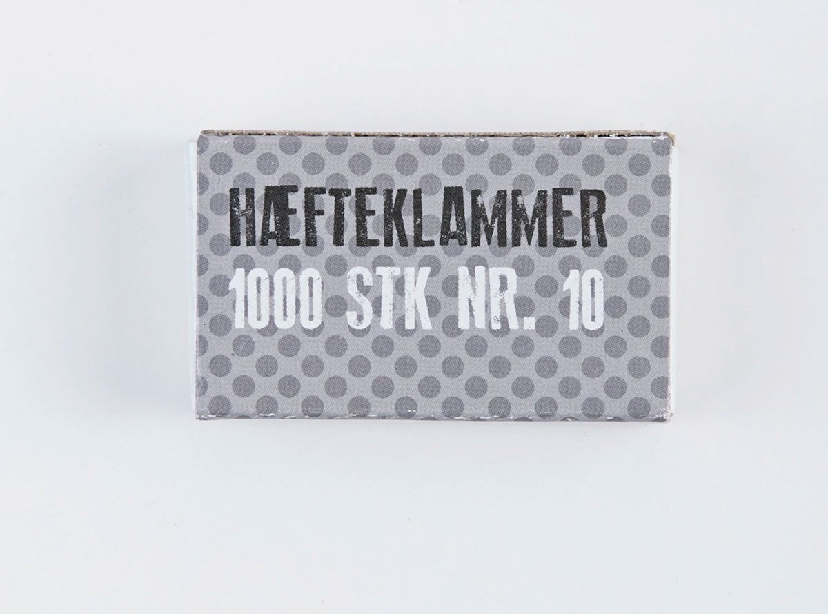 Hæfteklamme Relief 1 pk a 1000stk