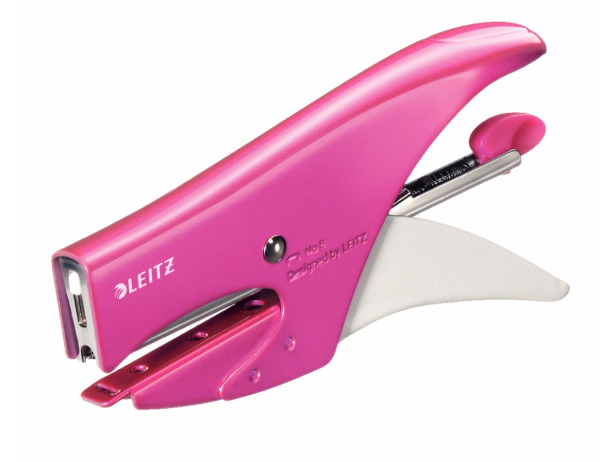 Hæftetang Leitz 5547 WOW Pink