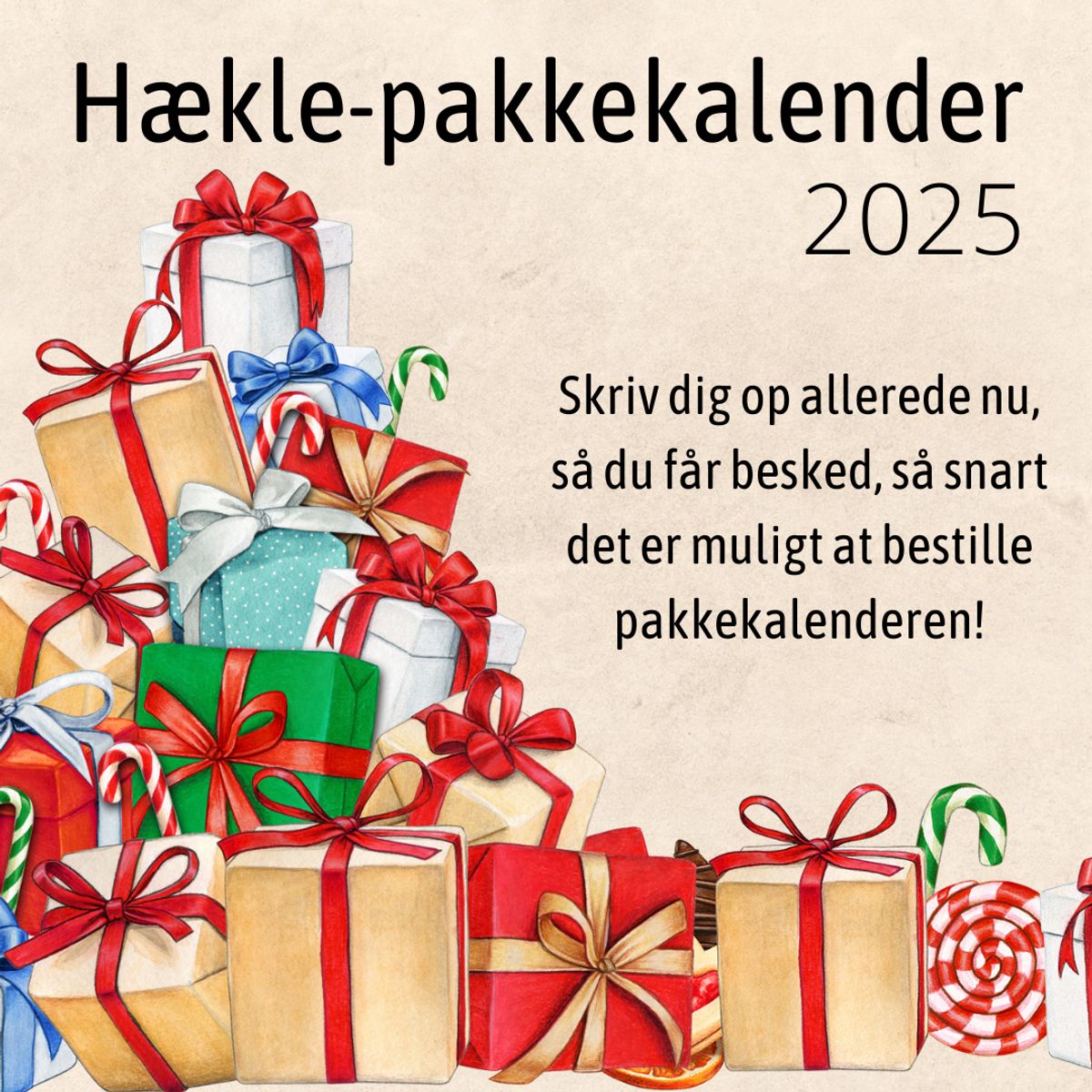 Hækle Pakkekalender 2025